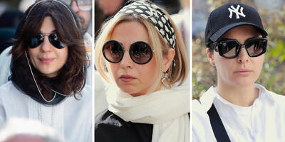 عینک آفتابی‌های لوکس چند بازیگر ایرانی در مراسم ترحیم - چی بپوشم