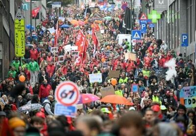  برنامه اعتصابات سراسری در بلژیک| بی‌توجهی بروکسل به حقوق کارگران