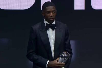 عثمان دمبله برنده جایزه «دِبِست» شد