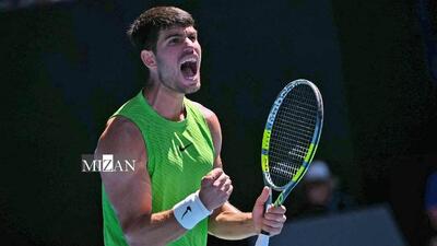  نوله تسلیم نبوغ کارلیتوس شد/ اولین قهرمانی آلکاراس در تنیس ملبورن با شکست صربیناتور