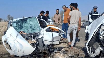  تصادف پارس با تیبا در بندر لنگه؛ جوان ۳۷ ساله جان باخت