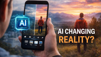  گوشی شما همه عکس‌ هایتان را با هوش مصنوعی ویرایش می‌ کند