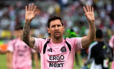  لیونل مسی مصدوم است و احتمالا به افتتاحیه MLS نمی‌رسد - پارس فوتبال