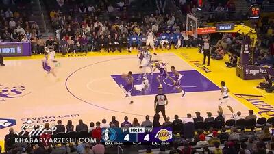  ویدیو| حرکات درخشان لبرون جیمز در ۴۱ سالگی! - پارس فوتبال