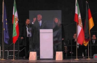  خشونت حامیان ربع‌پهلوی دست اینترنشنال را هم بست!+فیلم