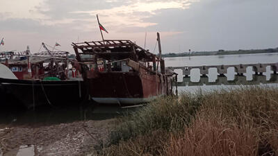  کشف اسکلت انسان در محل احداث پارک خلیج فارس در آبادان