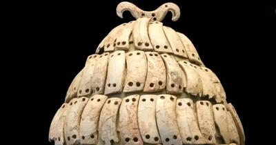  کلاه‌خودهای چند هزار ساله‌ از عاج گراز | عکس