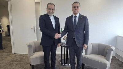  دیدار عراقچی با همتای سوئیسی