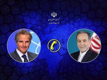  تماس مدیرکل آژانس بین‌المللی انرژی اتمی با عراقچی