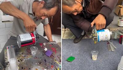  تکنیک‌های حرفه‌ای رنگ‌آمیزی به سبک استاد شیان‌یانگ‌ (فیلم)