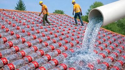  بازیافت بطری پلاستیکی / منبع بی پایان انرژی رایگان از بطری های پلاستیکی خالی