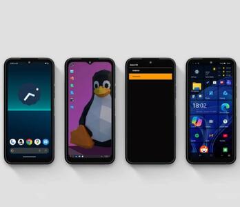  این گوشی به‌طور همزمان اندروید و ویندوز ۱۱ را اجرا می‌کند