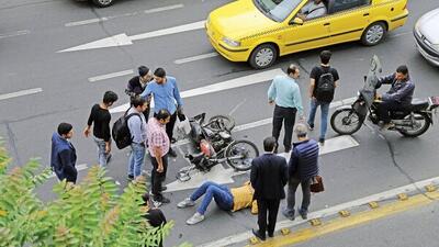  آمار تلخ تصادفات فوتی موتورسواران تهرانی اعلام شد