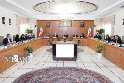  گزارش وزیر خارجه از روند مذاکرات اخیر در جلسه هیئت دولت