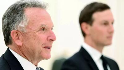  ویتکاف و کوشنر در مذاکرات ژنو + عکس