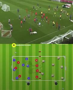  ویدئو: نمایش خیره کننده تیکی تاکا در تمرینات بایرن مونیخ - پارس فوتبال