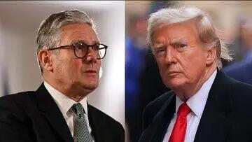  دفتر نخست‌وزیر انگلیس: استارمر و ترامپ درباره مذاکرات با ایران، گفت‌وگو کردند
