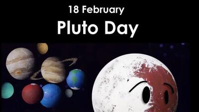  18 فوریه، روزی برای بزرگداشت سیاره کوتوله پلوتو