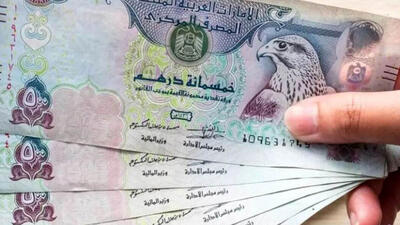  قیمت درهم امروز چهارشنبه 29 بهمن 1404