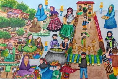  درخشش کودکان ایرانی در نمایشگاه نقاشی کاناگاوا ژاپن