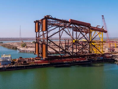  آغاز توسعه “فرزاد-ب “ یکی از پیچیده ترین میادین مشترک گازی ایران