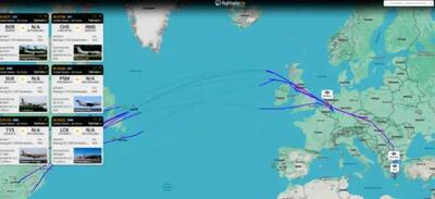  شدت گرفتن تحرکات هوایی آمریکا به سمت ایران / الجزیره هشدار داد + عکس
