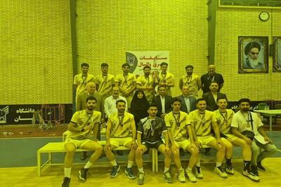  منطقه چهار (کاشان)، قهرمان مسابقات والیبال دانشجویان پسر دانشگاه آزاد اسلامی در بوشهر شد