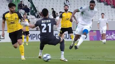  خلاصه بازی الاهلی قطر 1 - سپاهان 0