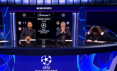  واکنش جالب میکا ریچاردز، جیمی کرگر و تیری آنری هنگام با خبر شدن از گل تساوی وولورهمپتون به آرسنال