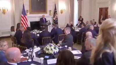  پاسخ ترامپ به یک سوال: آیا در صورت عدم توافق ایران، حمله نظامی محدود را در نظر دارید؟