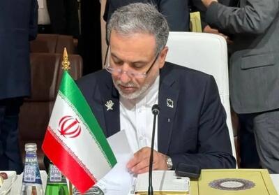  عراقچی: هیچ راه‌حل نظامی برای برنامه هسته‌ای ایران وجود ندارد/ کسی از ما غنی سازی صفر درصد نخواست!