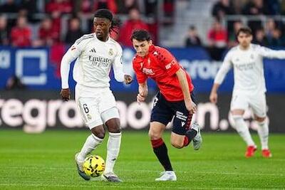  فیلم/ خلاصه بازی اوساسونا ۲ - رئال مادرید ۱