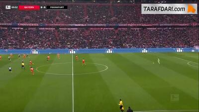  خلاصه بازی بایرن مونیخ 3-2 آینتراخت فرانکفورت (بوندسلیگا - 26-2025) - پارس فوتبال