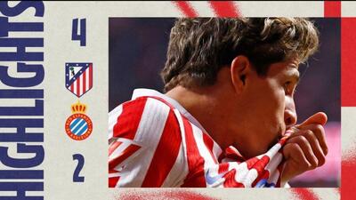 ویدیو| خلاصه بازی اتلتیکو مادرید ۴ - اسپانیول ۲/ دیدنش را از دست ندهید! - پارس فوتبال