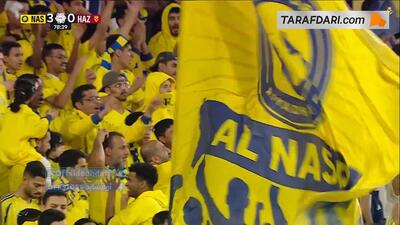  گل دوم کریستیانو رونالدو به الحزم (النصر 4-0 الحزم) - پارس فوتبال