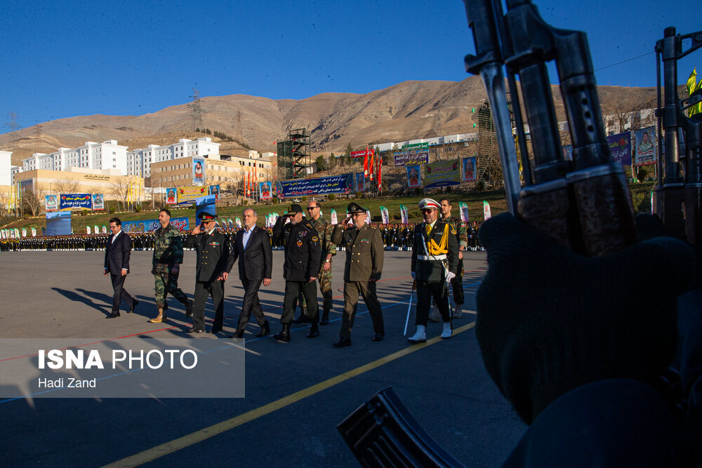 عکس/مراسم دانش آموختگی دانشگاه علوم انتظامی