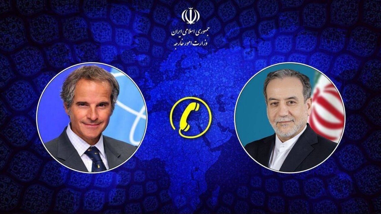 تماس تلفنی مدیرکل آژانس بین‌المللی انرژی اتمی با وزیر امور خارجه