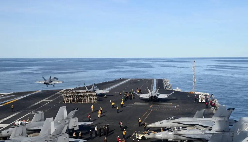 بر لبه آتش؛ گزارش «نیویورک تایمز» از آرایش نظامی آمریکا در منطقه